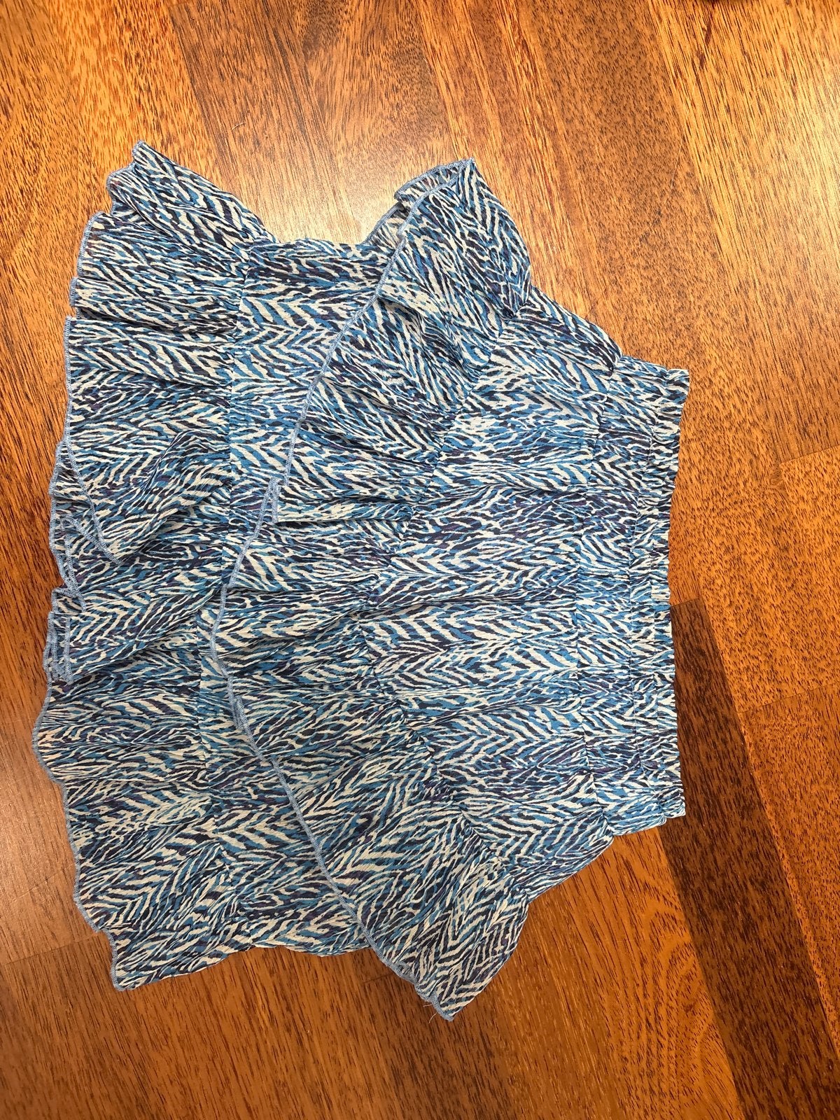 Leuke blauw rokje met print, maat 152 van Ai&ko, Ophalen of Verzenden, Gebruikt, Jongen of Meisje, Broek
