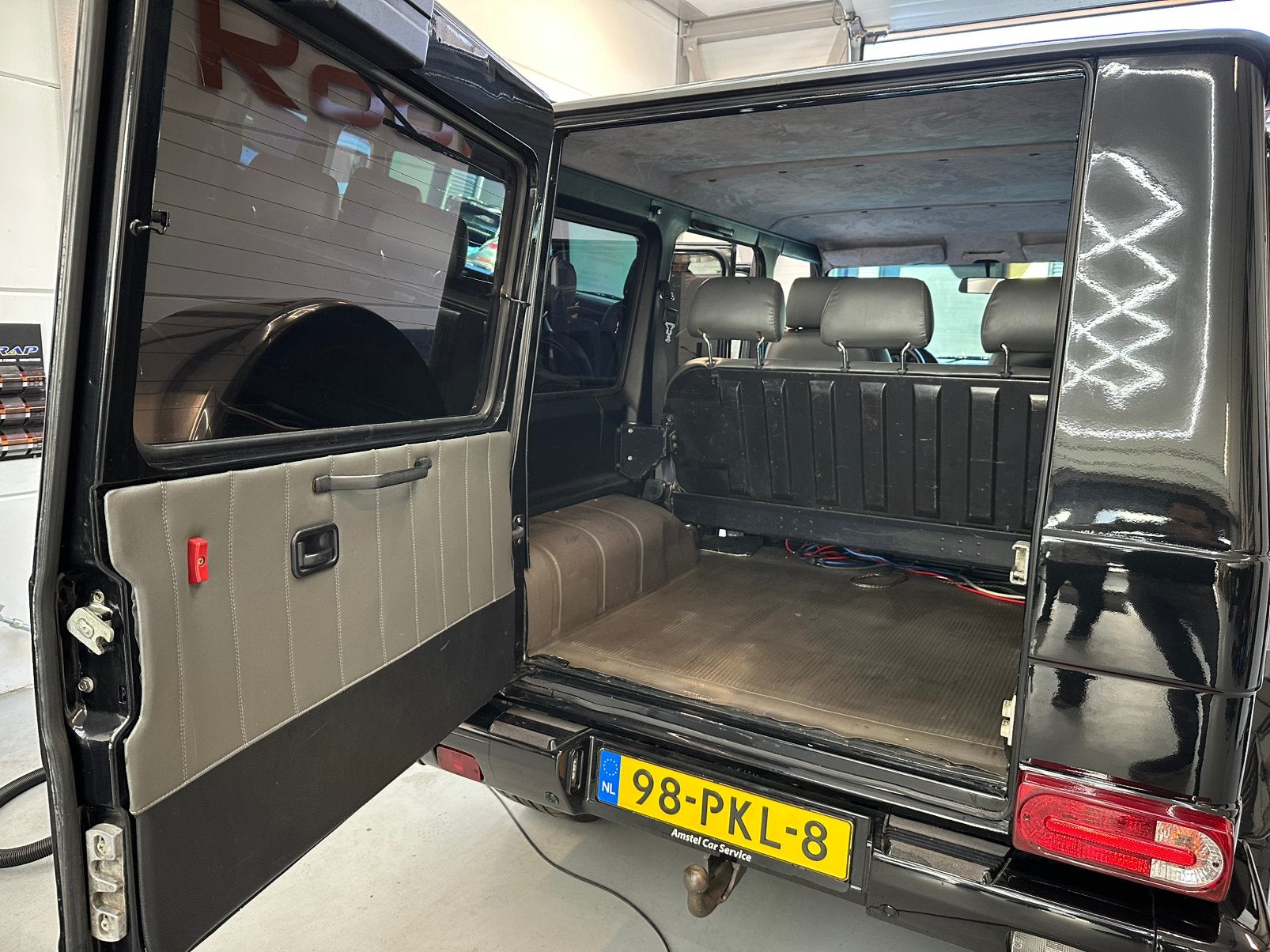 Mercedes G klasse brabus oldtimer1985 Zwart, foto 12