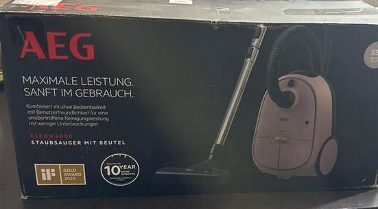 Nieuwe AEG Clean 5000 stofzuiger met zak, Stofzak, ., Nieuw, Ophalen of Verzenden