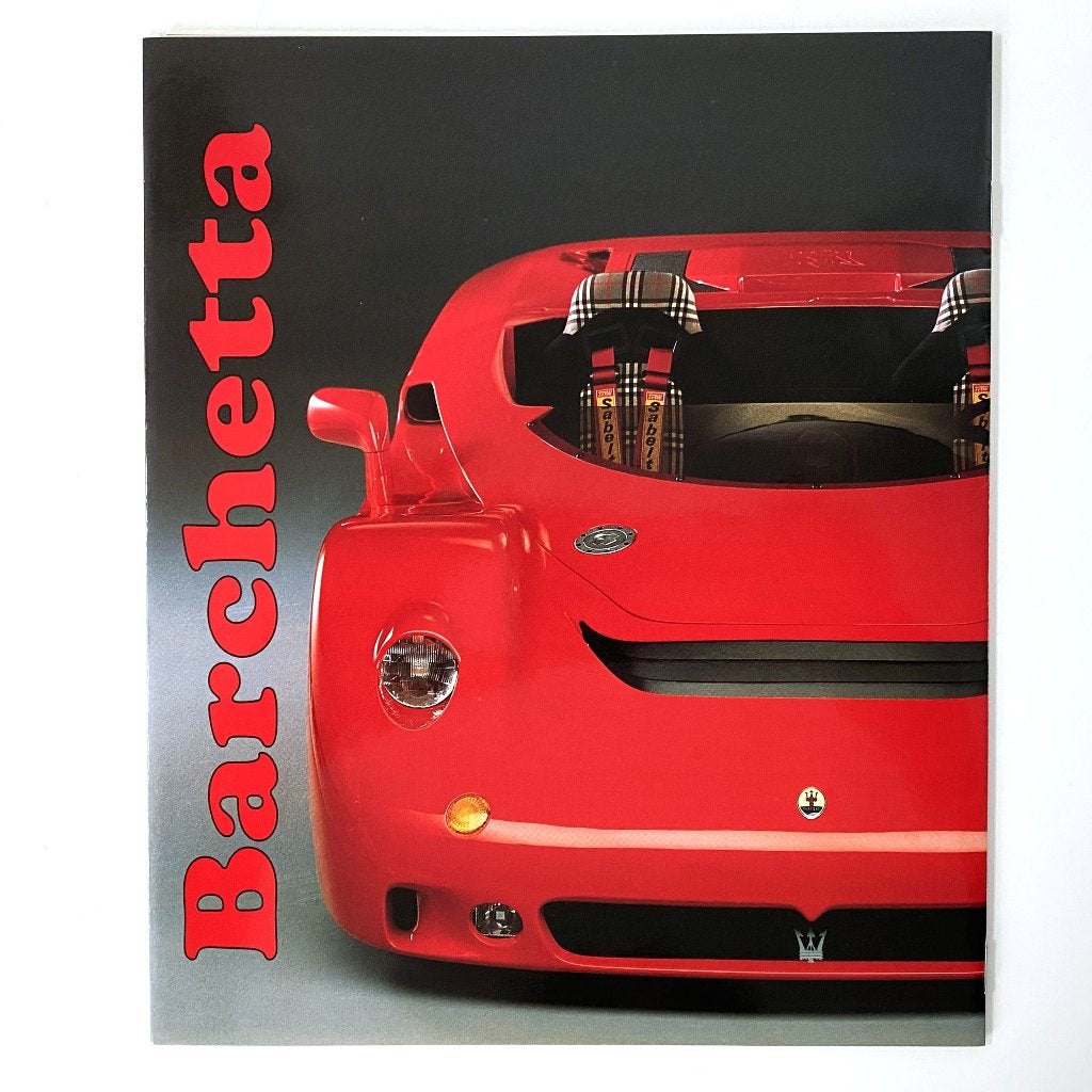 Maserati Barchetta brochure, Boeken, Verzenden, Gelezen, Overige merken