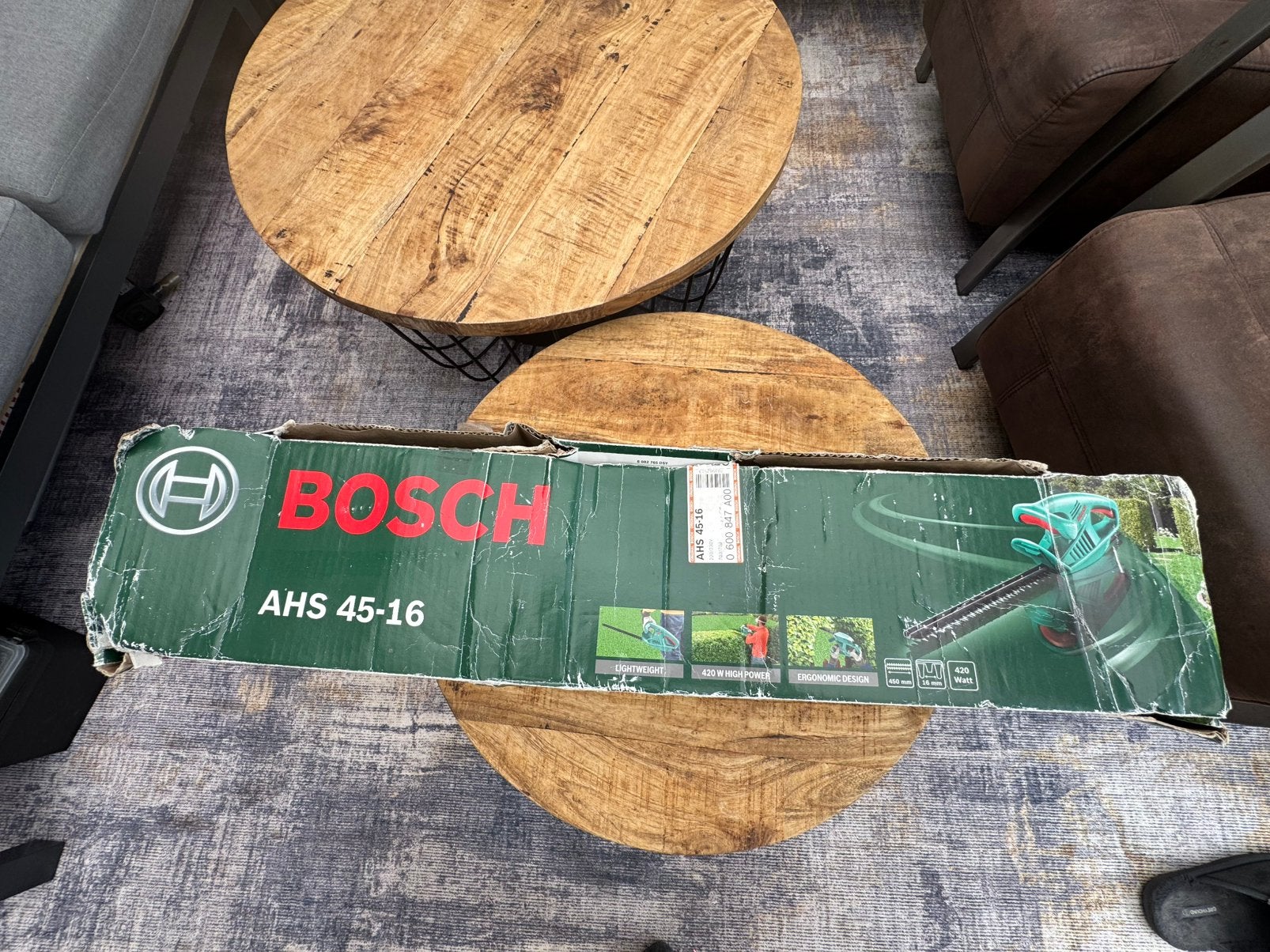 Bosch elektrische heggenschaar, Ophalen, Zo goed als nieuw, Elektrisch