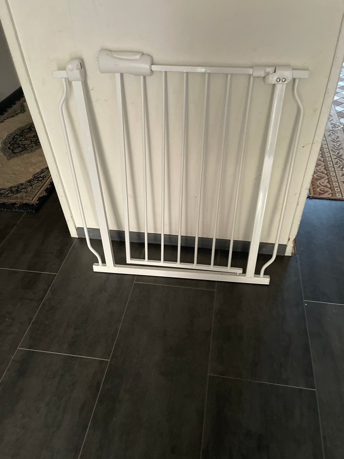 Wit metalen klemhekje voor kinderen, Ophalen, Gebruikt, Klemhekje, Metaal of IJzer