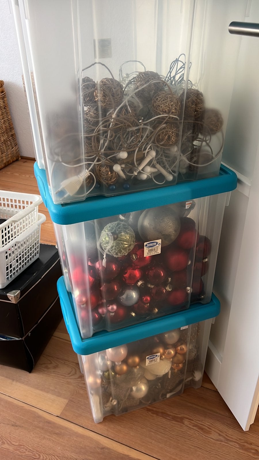 Kerstspullen, Ophalen, Gebruikt