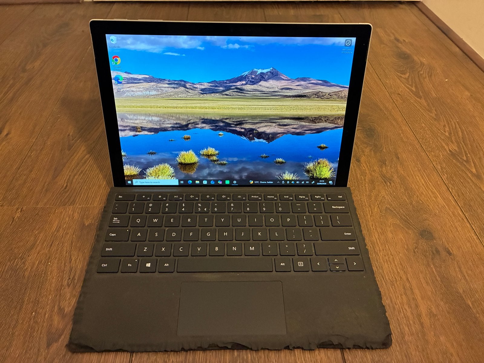 Microsoft Surface Pro 5 i5/8GB/256GB + Type Cover en lader, Gebruikt, 12 inch, Ophalen of Verzenden, Wi-Fi