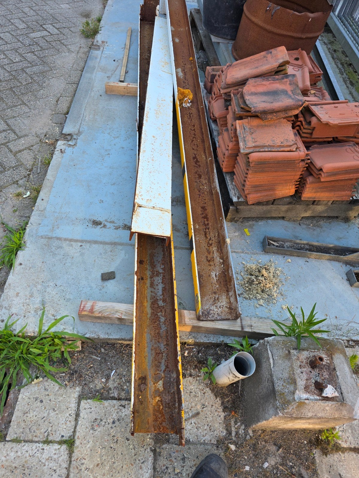 UNP 180- 1/3600 - 1/3500- 1/2700, Doe-het-zelf en Verbouw, Ophalen, Gebruikt, IJzer