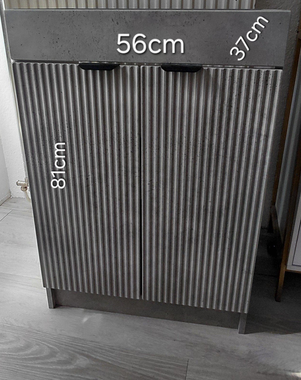 Nieuw wastafelmeubel, Nieuw, Minder dan 100 cm, Wastafelkast, 25 tot 50 cm