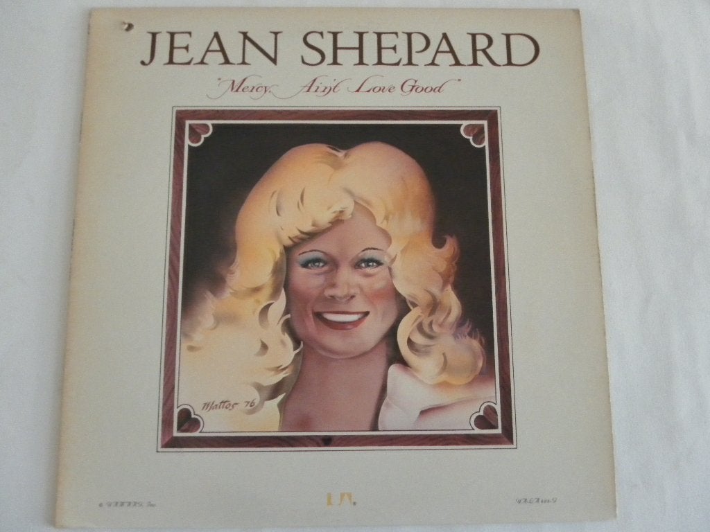 LP Jean Shepard - Mercy, Ain't Love Good, LP, Gebruikt, Originele persing, Ophalen of Verzenden