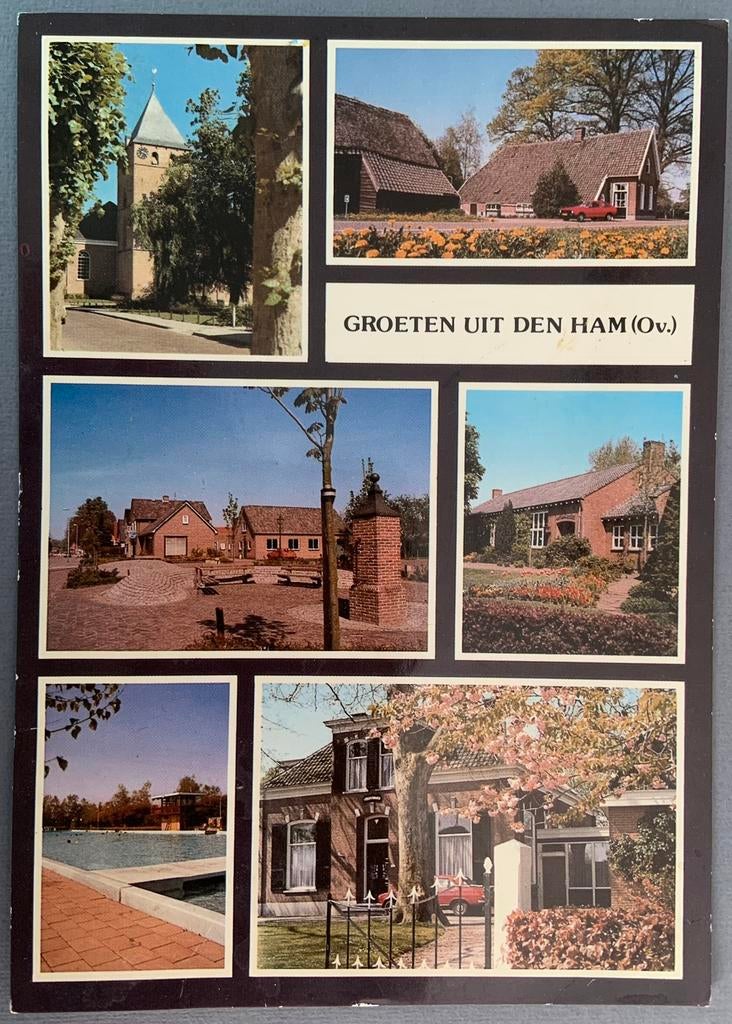 Groeten uit Den Ham, Ophalen of Verzenden, Gelopen, Overijssel