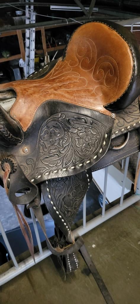 Western zadel, Dieren en Toebehoren, Ophalen, Gebruikt, Western