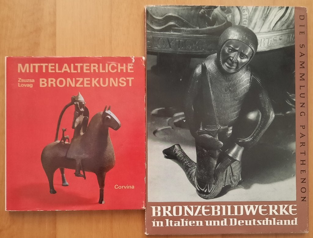 2 boeken met bronzenkunst, bronzebildwerke, bronzekunst, Boeken, Ophalen of Verzenden, Gelezen