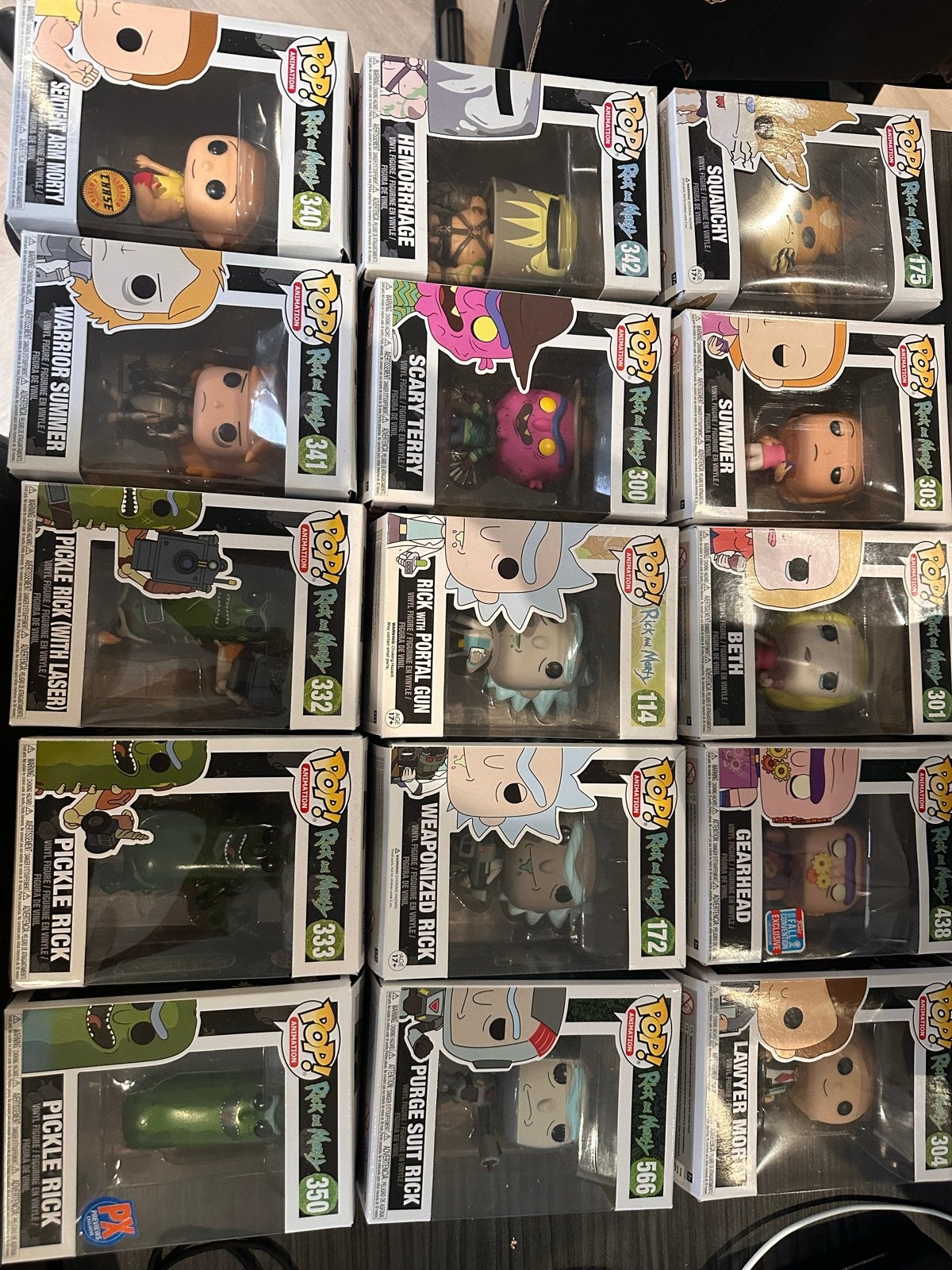 Grote collectie Rick and Morty Funko Pops, Ophalen of Verzenden, Zo goed als nieuw