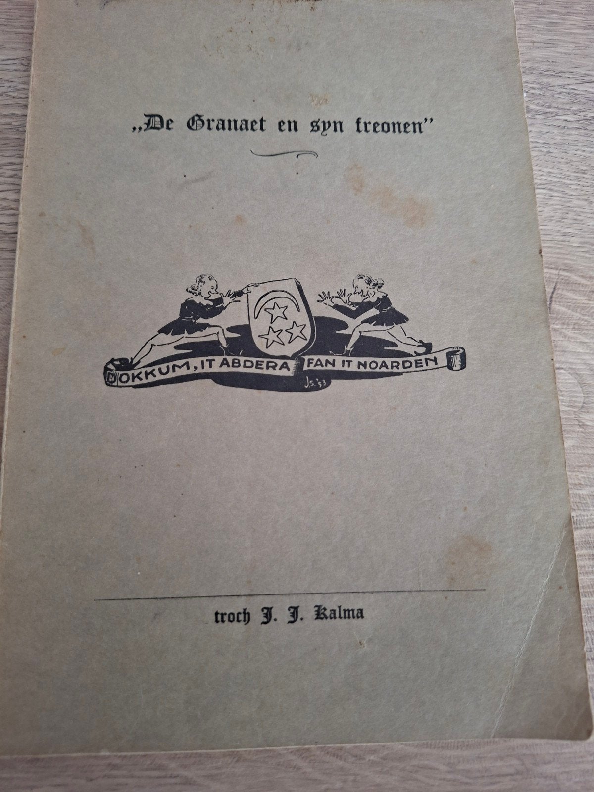 De Granaet en syn freonen - J.J. Kalma (1954), Boeken, Ophalen of Verzenden, Gelezen