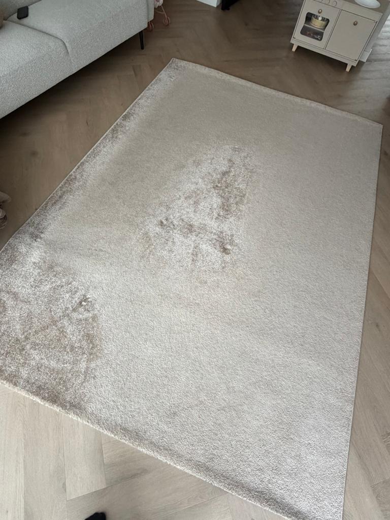 Taupe Vloerkleed 200x300 cm, Huis en Inrichting, Stoffering | Tapijten en Kleden, Ophalen, Gebruikt, Overige kleuren, 200 cm of meer