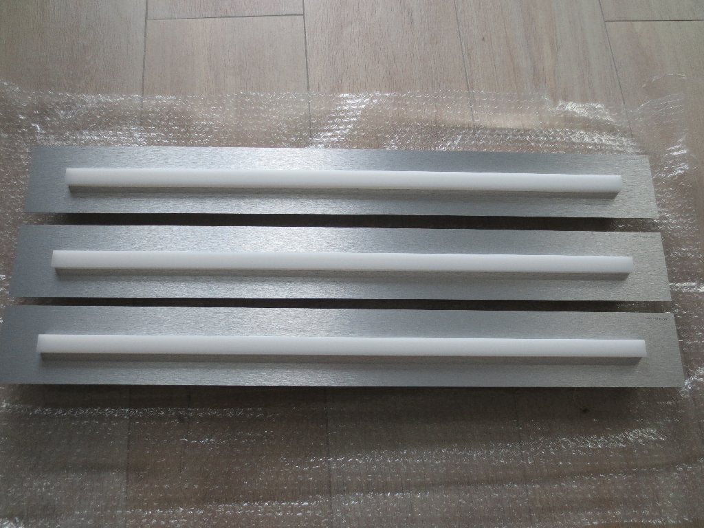 Grossmann wand- en plafondlamp FIS 80.5 cm, Zilver, Inclusief lichtbron, Modern, Ophalen of Verzenden