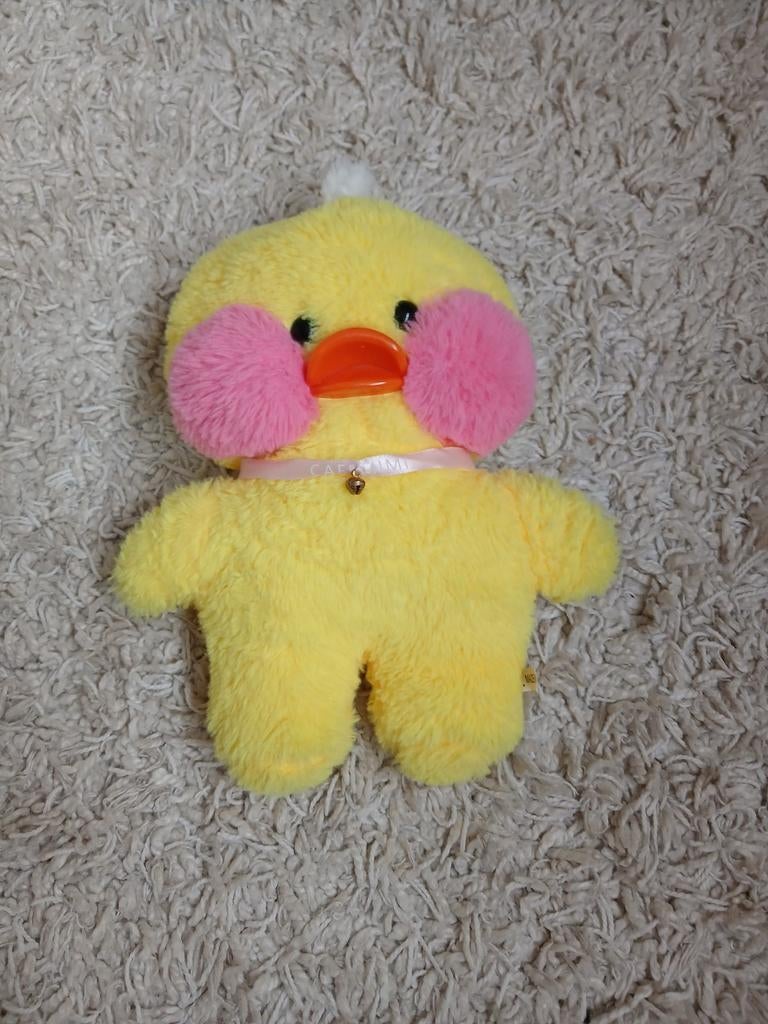 Paper Duck Cafe Mimi knuffel zo goed als nieuw, Ophalen of Verzenden, Zo goed als nieuw, Geel, Eend
