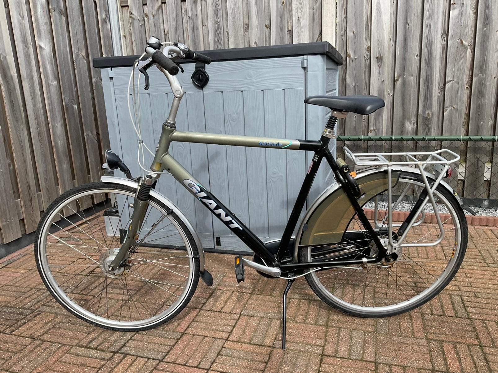 Giant adenaide heren fiets 7 versnellingen, Fietsen en Brommers, Ophalen, Gebruikt, Versnellingen, Giant