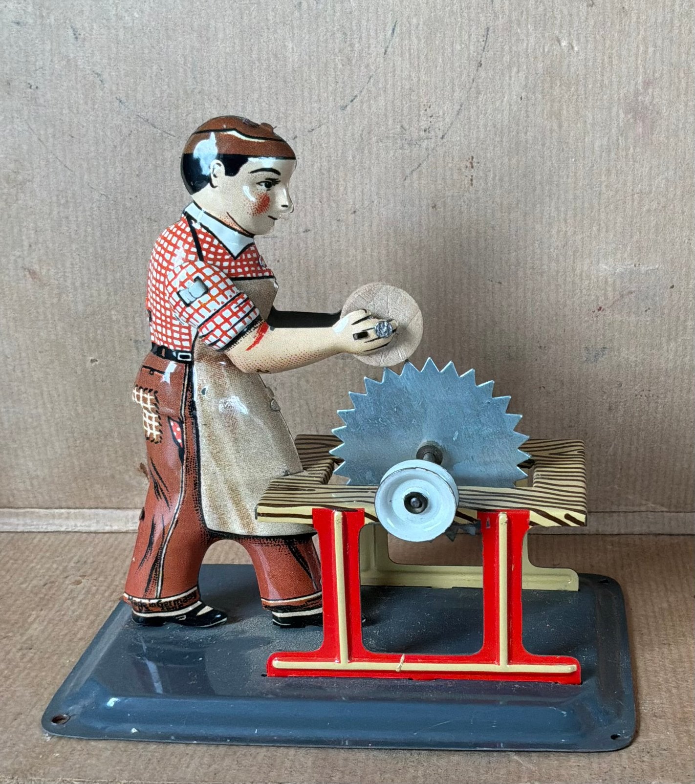 Stoommachine accessoire jaren 30 Cirkelzager, Antiek en Kunst, Antiek | Speelgoed, Ophalen of Verzenden