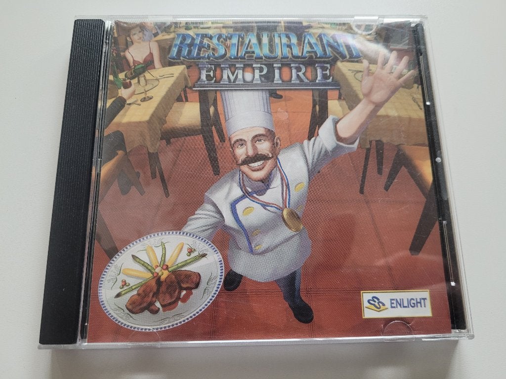 Restaurant Empire – PC CD-ROM, 1 speler, Ophalen of Verzenden, Zo goed als nieuw, Vanaf 3 jaar