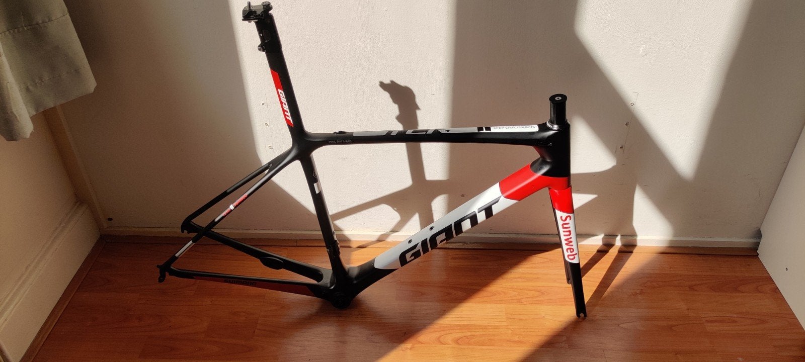 Full carbon frame 56cm Giant TCR Sunweb van: Phil Bauhaus, Ophalen of Verzenden, Overige typen