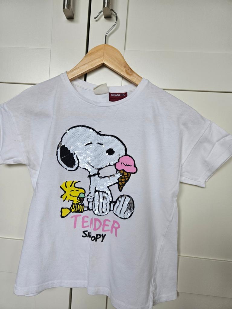 Zara T shirt, Kinderen en Baby's, Ophalen of Verzenden, Zo goed als nieuw, Meisje