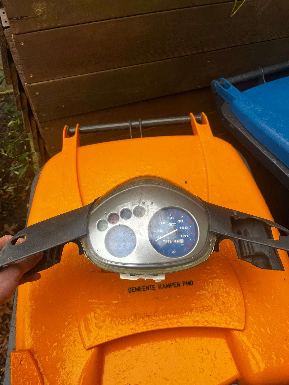 Piaggio zip 120km teller met stuurkap cockpit, Ophalen of Verzenden, Zo goed als nieuw, Kap