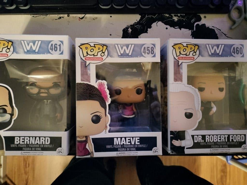 3x Funko Pop Television, Westworld 458, 460, 461, Verzenden, Nieuw