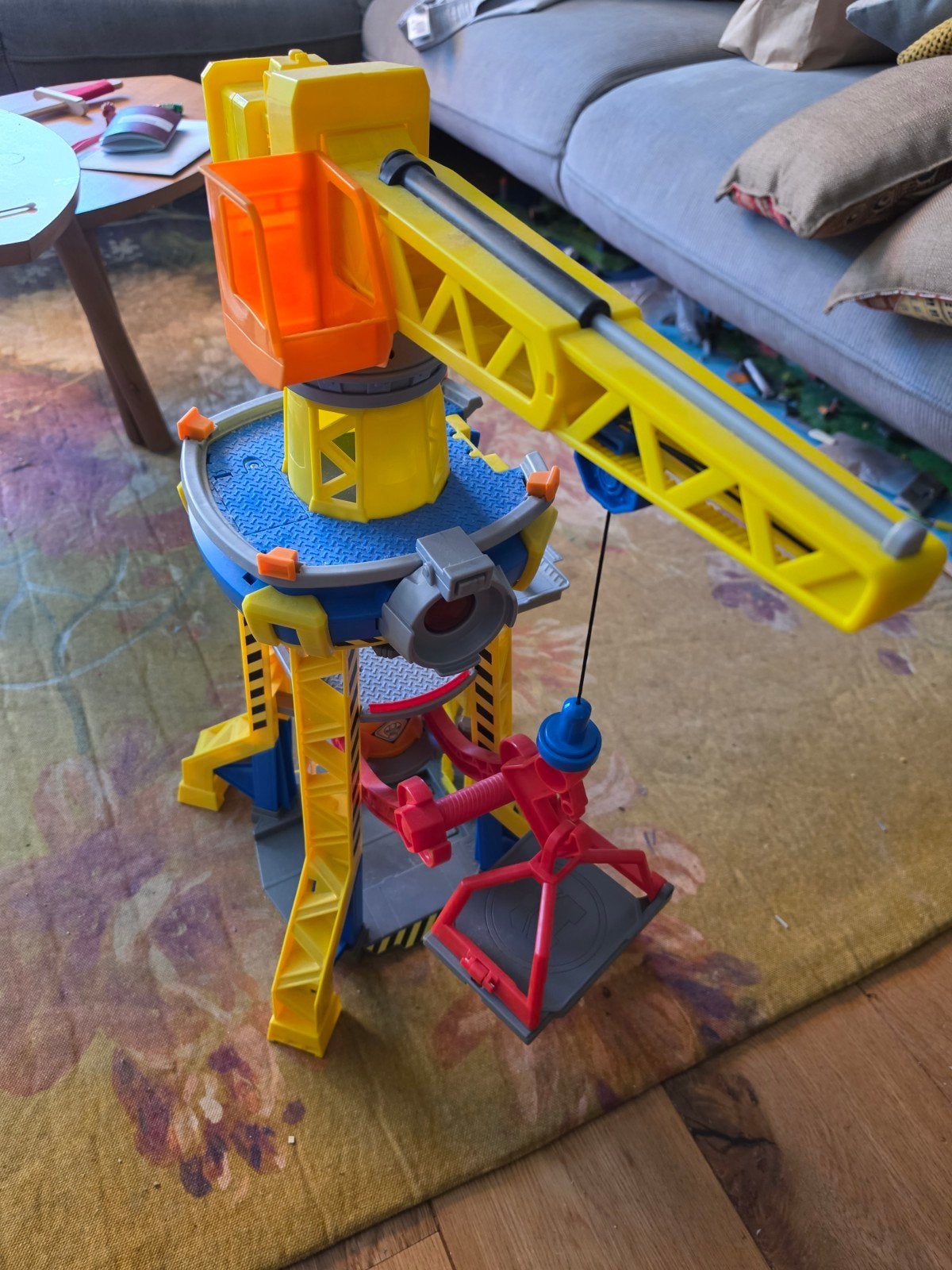 Paw Patrol Uitkijktoren met hijskraan, Ophalen of Verzenden, Gebruikt, Jongen of Meisje