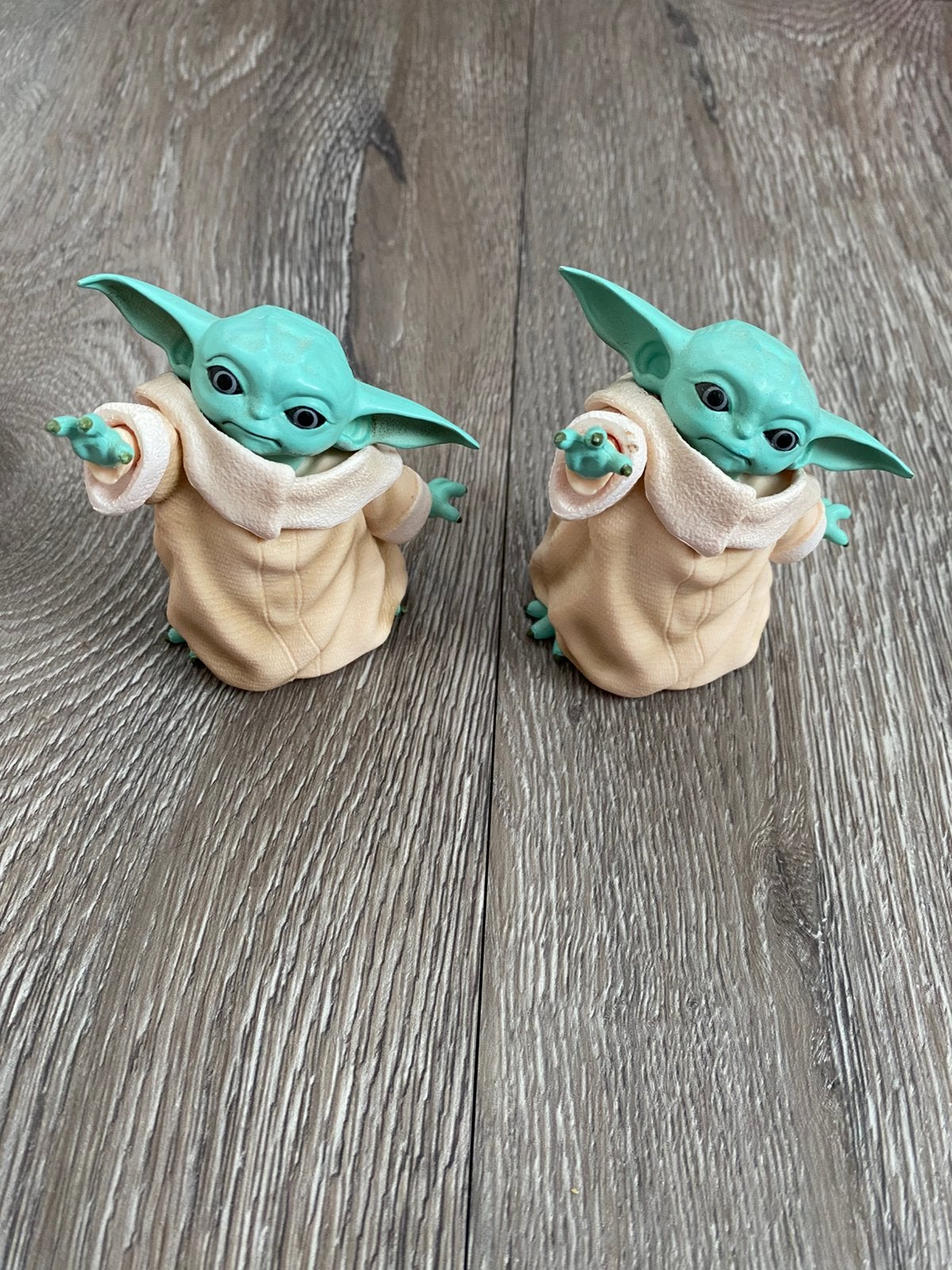 Kleine Yoda poppetjes, Verzamelen, Star Wars, Ophalen of Verzenden, Zo goed als nieuw, Actiefiguurtje