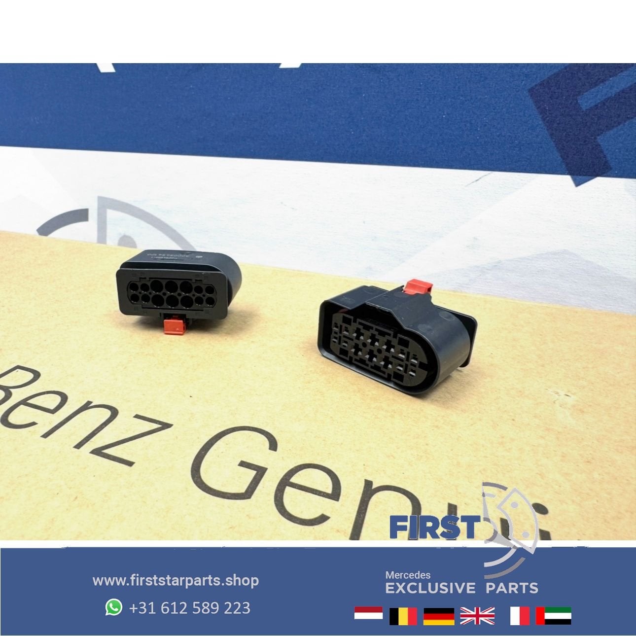 KOPLAMP STEKKER SOCKET L/R W176 W177 W246 W247 W204 W205 W20, Gebruikt, -, Ophalen of Verzenden, -