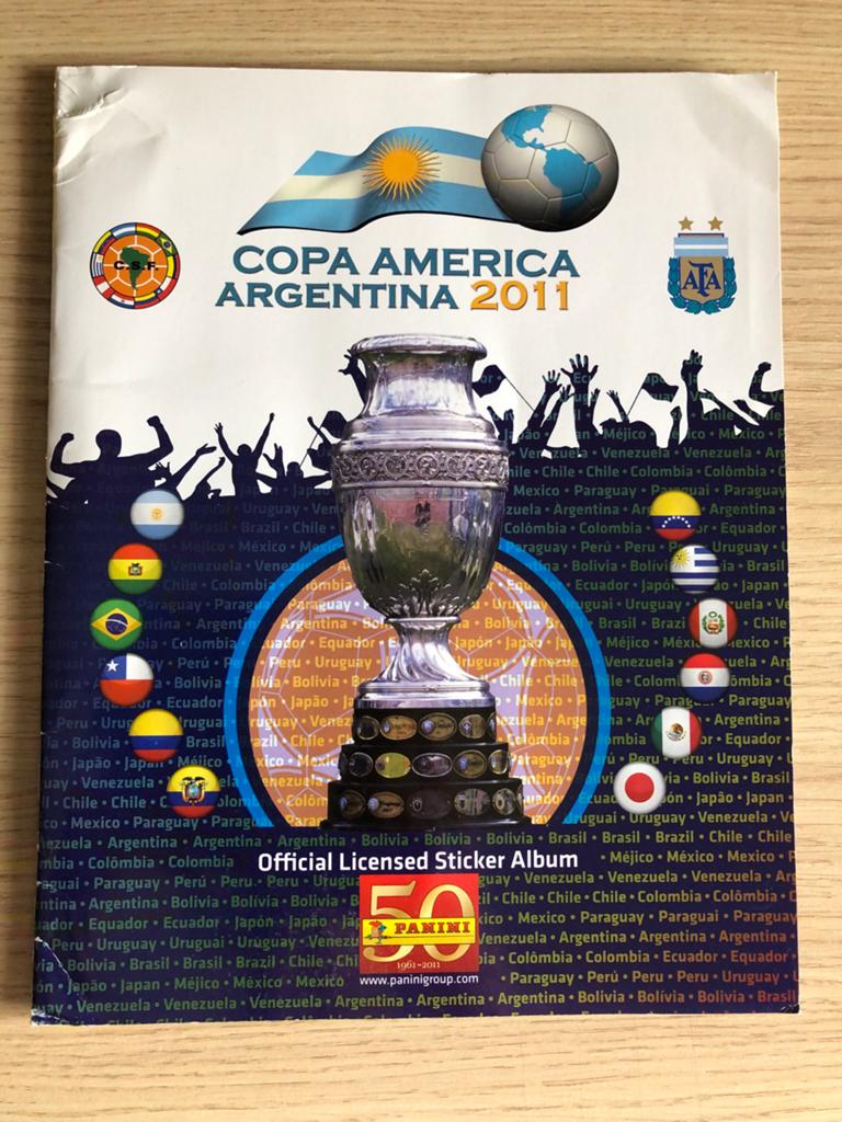 Panini Copa America 2011 Sticker Album 100% Compleet, Verzamelen, Sportartikelen en Voetbal, Ophalen of Verzenden, Zo goed als nieuw
