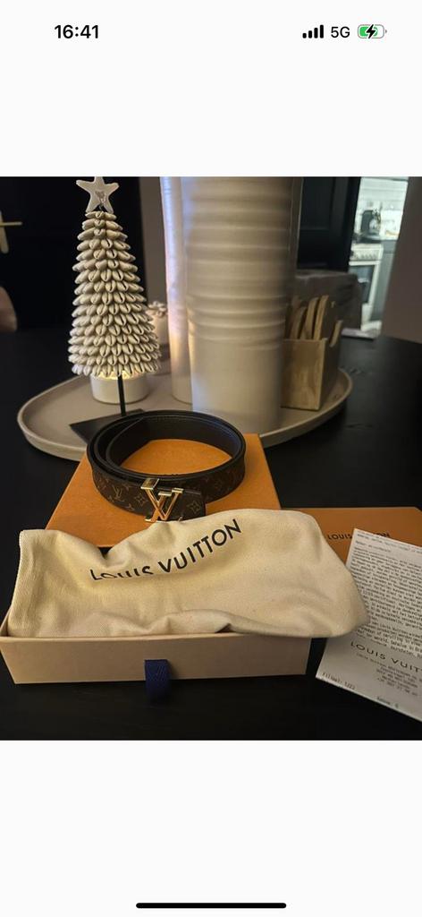 Louis Vuitton riem, 80 tot 90 cm, Zwart, Tailleriem, Ophalen of Verzenden