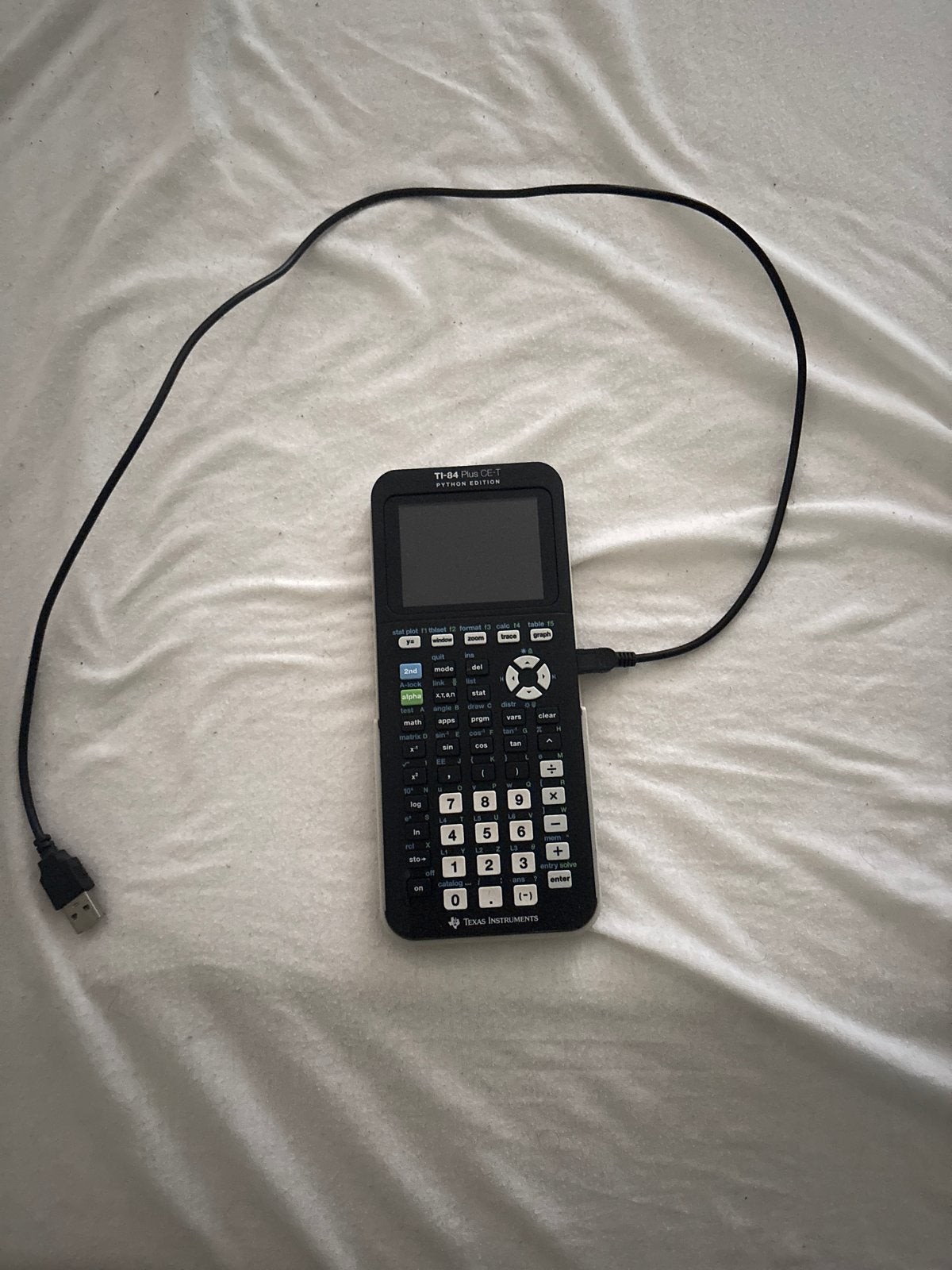 TI-84 PLUS CE-T Grafische Rekenmachine incl. Kabel