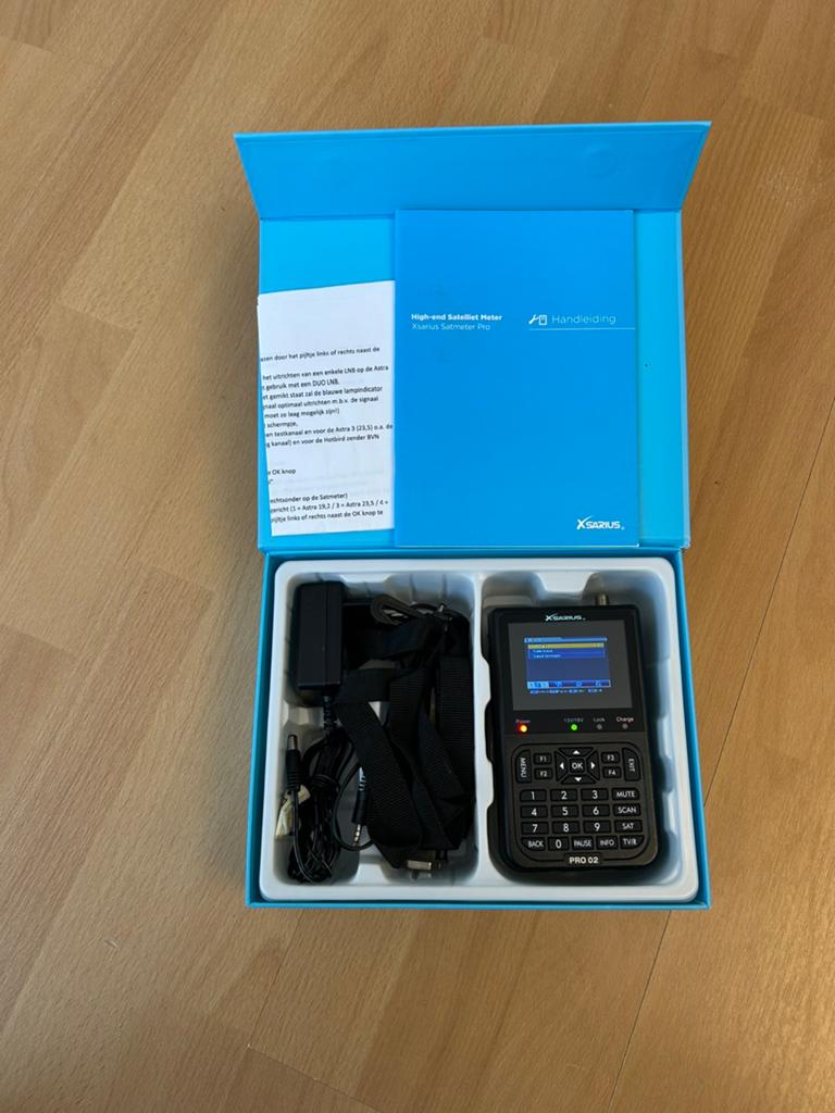 Xsarius Satmeter Pro+ Maxview, Ophalen, Zo goed als nieuw, Overige merken