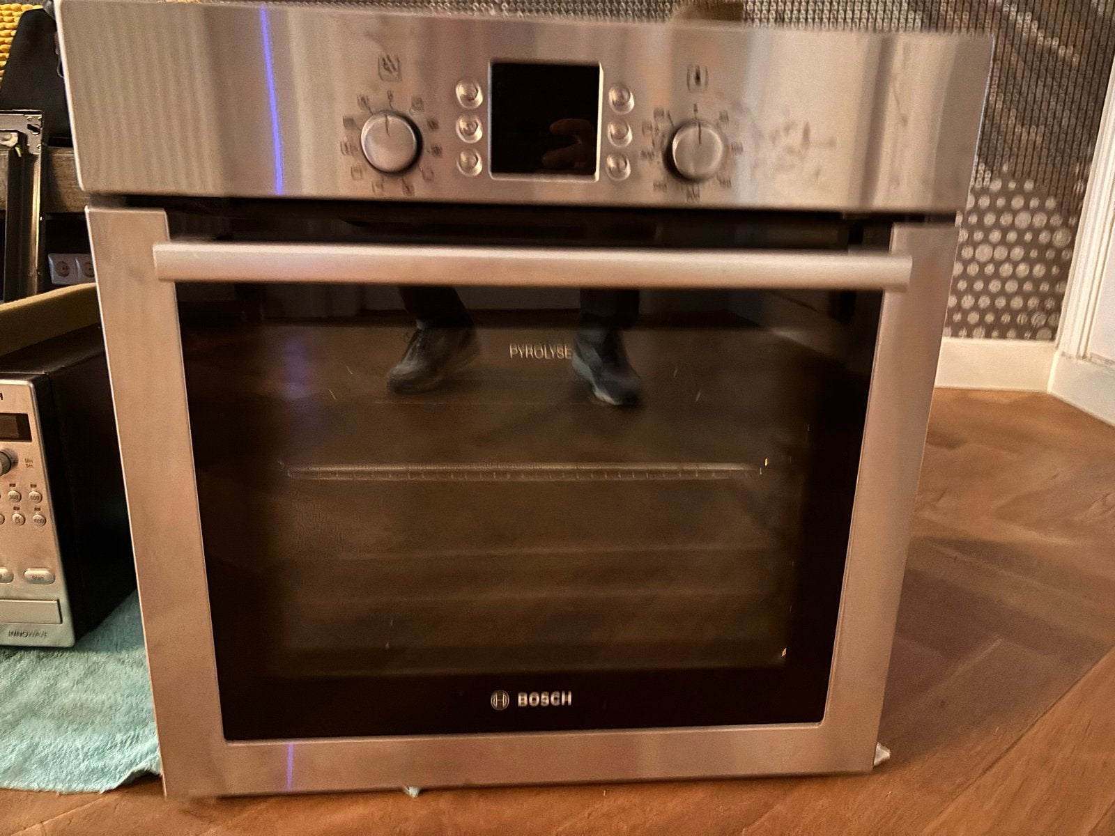 Bosch Inbouwoven, Gebruikt, Oven, Hete lucht, Inbouw