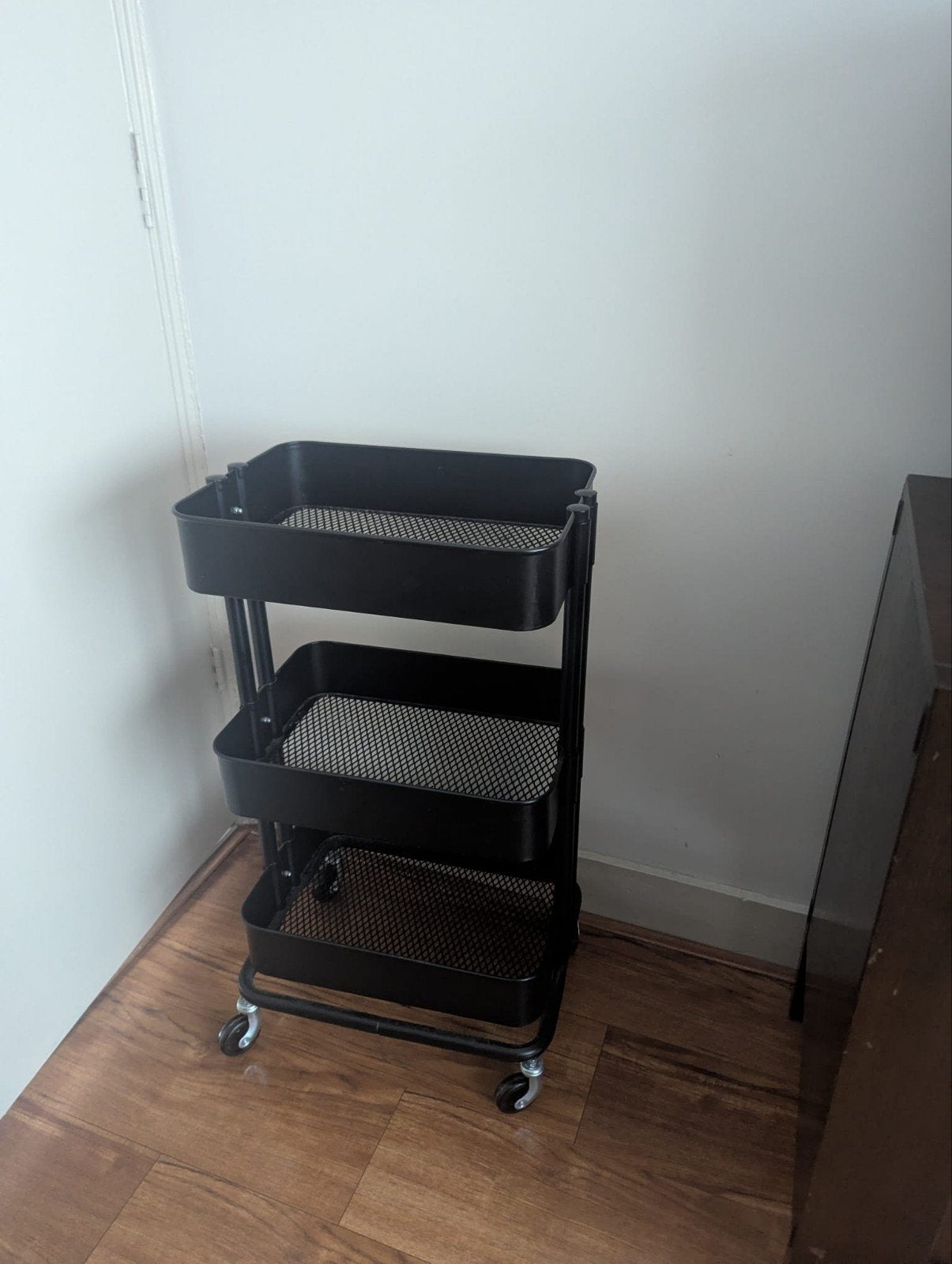 IKEA Raskog roltafel, Ophalen, Gebruikt