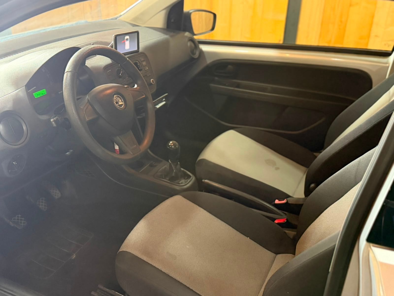 Skoda Citigo 1.0 Greentech Ambition 2013 Airco Navi, Auto's, Voorwielaandrijving, Euro 5, Gebruikt, 60 pk