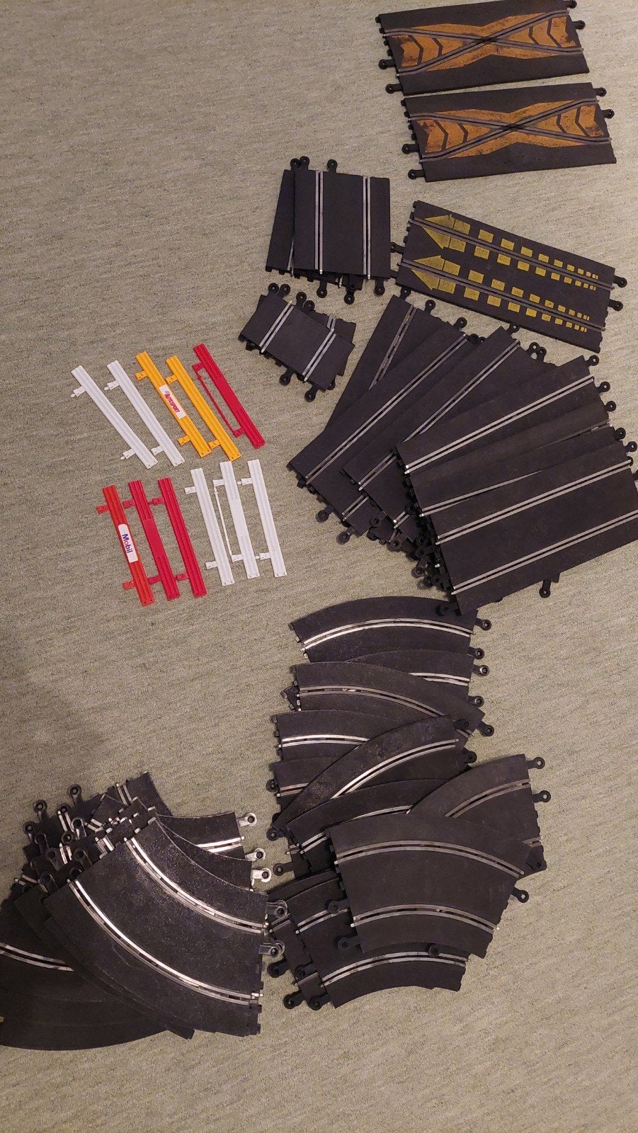 SCALEXTRIC DIVERSE BAANDELEN, Ophalen of Verzenden, Gebruikt, Elektrisch, Overige merken