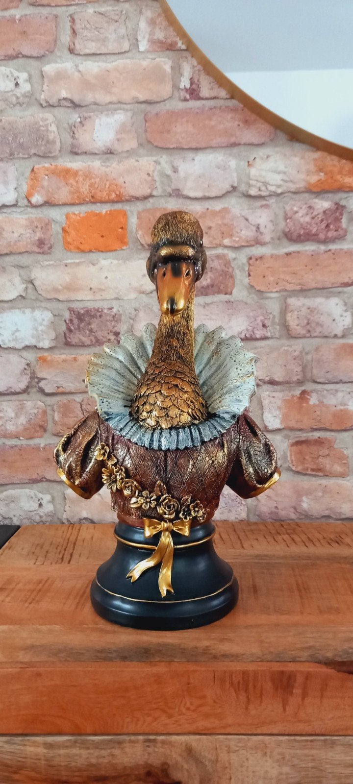 Grote 35cm Zwaan: Gekleed Als Een Dame Buste Beeld❤️SALE❤️, Verzamelen, Ophalen of Verzenden, Nieuw, Dier