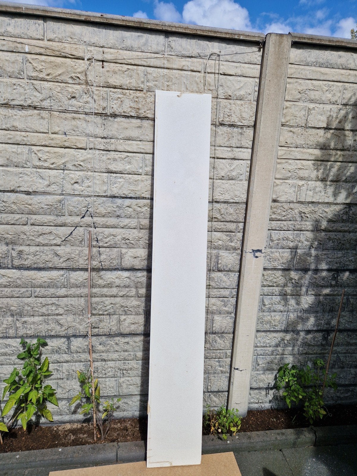 Composiet vensterbank: ongeveer 25x169x1.6, Doe-het-zelf en Verbouw, Rolluiken, Ophalen, Grijs, Minder dan 100 cm, Minder dan 100 cm