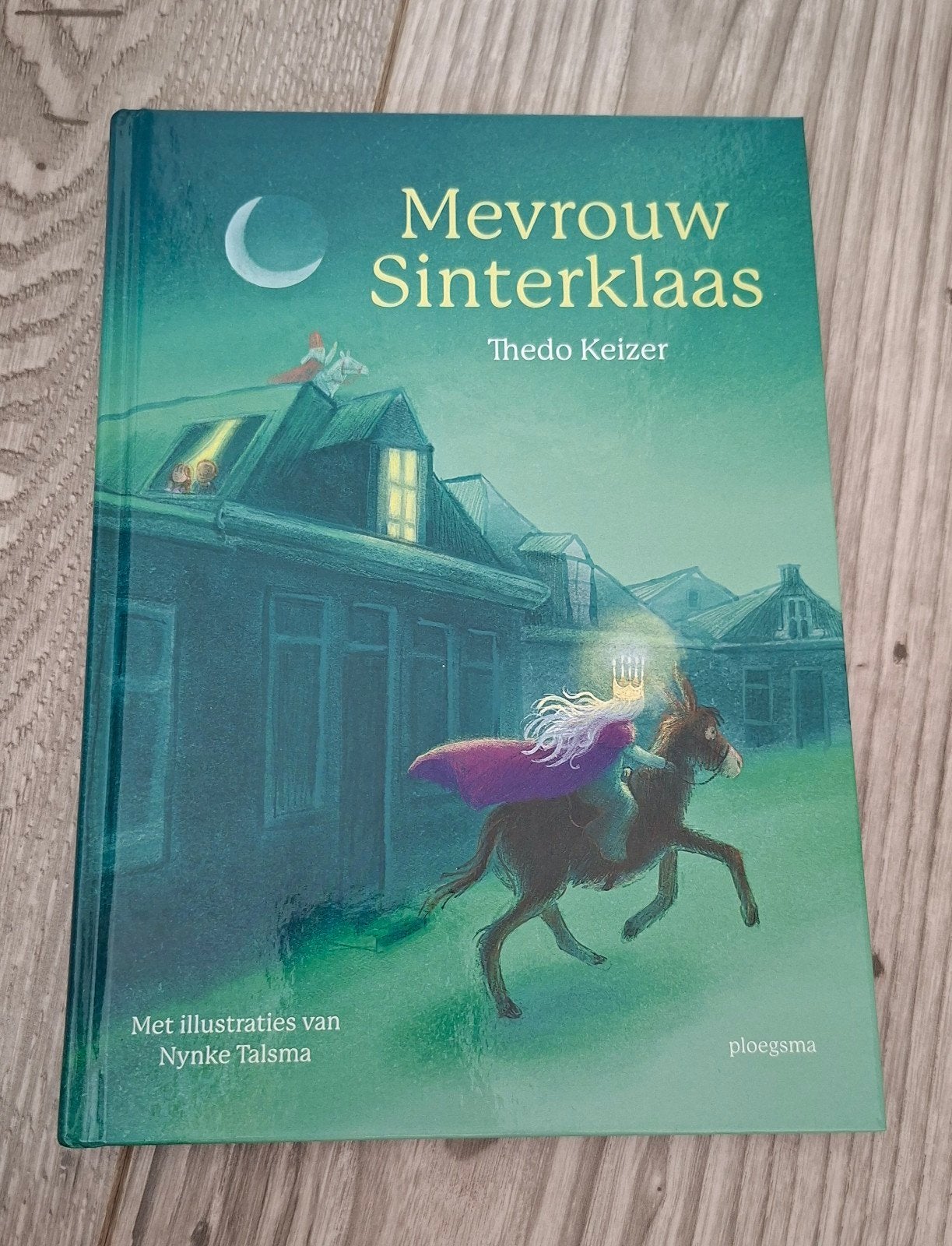 Mevrouw Sinterklaas - Thedo Keizer (Kinderboek), Ophalen of Verzenden, Zo goed als nieuw, Thedo Keizer, Fictie algemeen