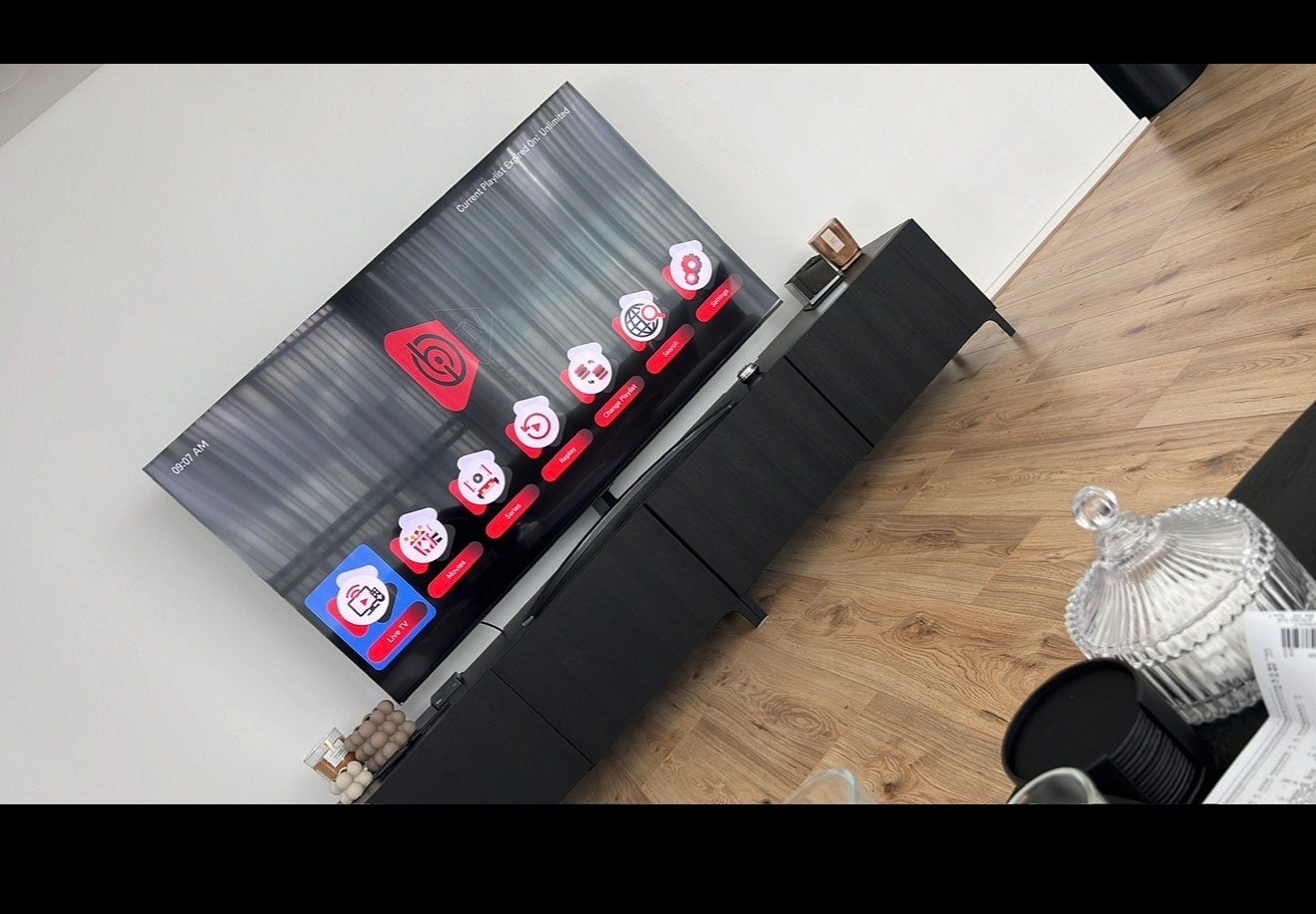 IKEA BESTÅ TV-meubel met planken en deuren, zwartbruin, Ophalen, Zo goed als nieuw, Overige houtsoorten, 100 tot 150 cm