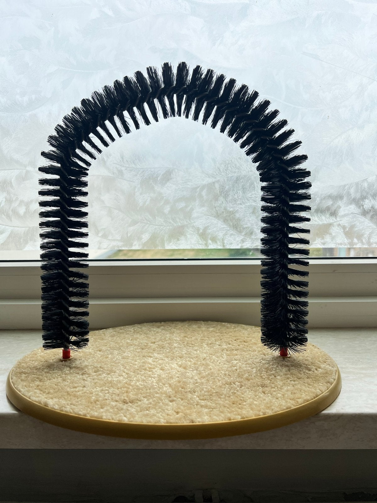 Massage borstel katten., Ophalen of Verzenden, Zo goed als nieuw