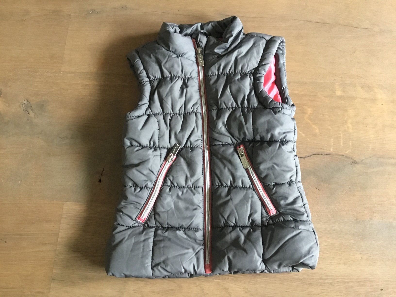 bodywarmer maat 116 meisje jas jack jasje, Ophalen of Verzenden, Zo goed als nieuw, Meisje, Jas