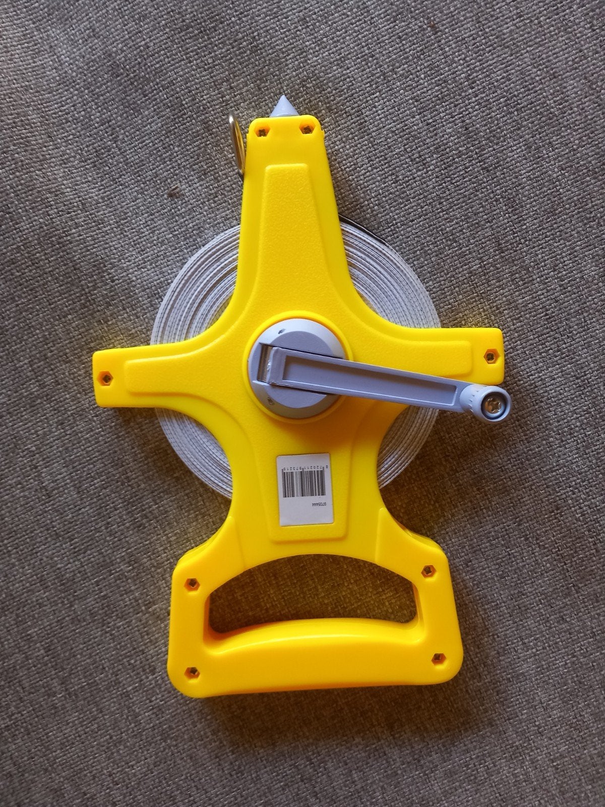 Landmeter - meetlint 30 meter - Geel - Nieuw, Doe-het-zelf en Verbouw, Ophalen of Verzenden, Nieuw