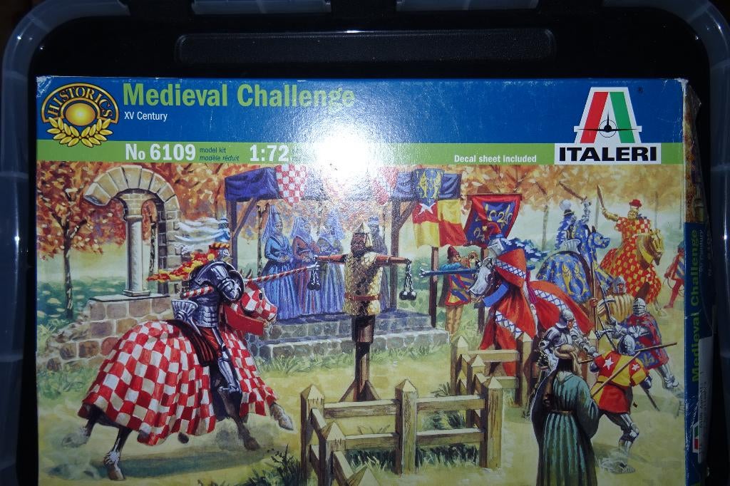Medieval challenge 6109, Hobby en Vrije tijd, Modelbouw | Figuren en Diorama's, Ophalen of Verzenden, Nieuw, 1:50 of kleiner, Figuur of Figuren