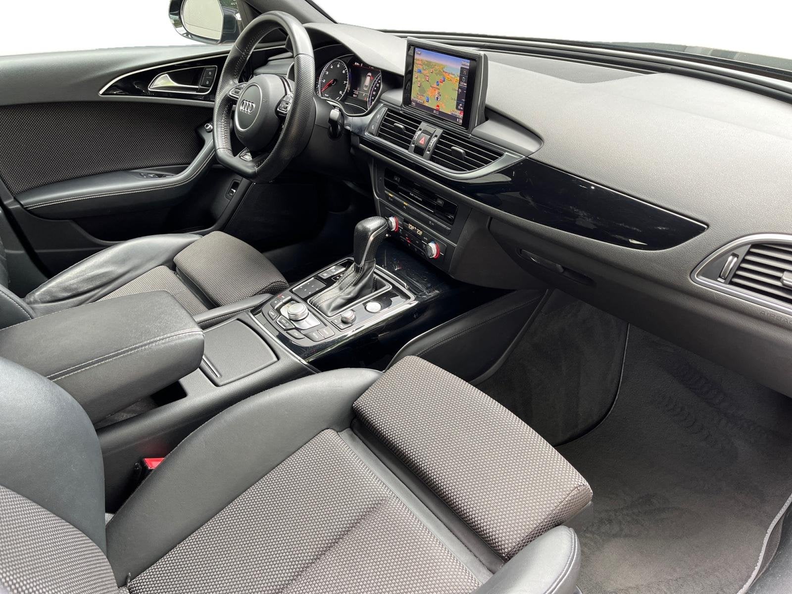 Audi A6 Avant 1.8 TFSI ultra S line Edition, Auto's, Audi, Leder en Stof, Zwart, Origineel Nederlands, 1700 kg