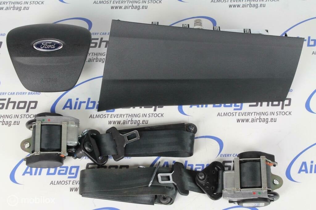 Airbag set Paneel set zwart Ford Transit custom 2012 – 2023