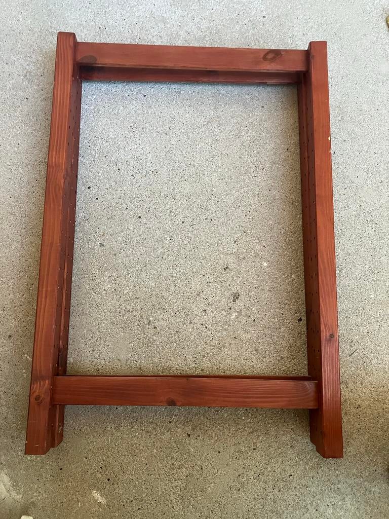 Ikea Ivar kast steunen 50cm/73cm - Bruin gebeitst, Ophalen, Zo goed als nieuw