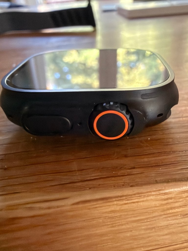 Apple Watch Ultra 3 titanium met band ALS NIEUW, Zwart, IOS, Nieuw, Ophalen of Verzenden
