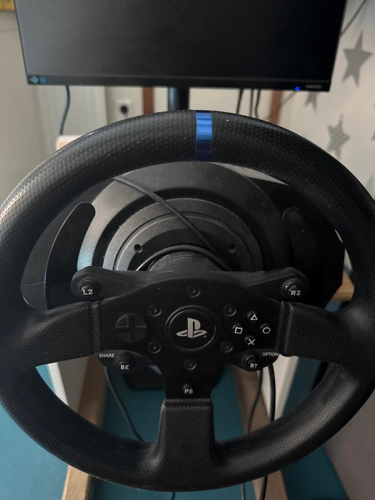Thrustmaster T300 RS racestuur met pedalen, Ophalen, Gebruikt, Stuur of Pedalen, PlayStation 4